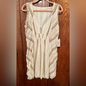 NWT Idyllwind Fueled by Miranda Lambert Women’s Dress w. Stripes Size Large